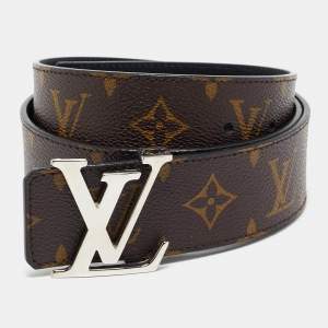 Louis Vuitton Monogram Canvas LV Initiales Belt 85 CM