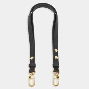 Louis Vuitton Black Leather Adjustable Shoulder Bag Strap