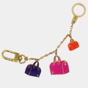 Louis Vuitton Chain Iconic Keyring Bag Charm Small