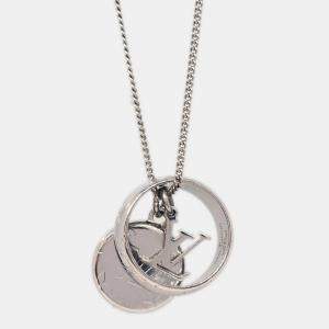 Louis Vuitton Ring Silver Metal Necklace