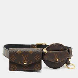 Louis Vuitton Monogram Canvas Daily Multi Pocket 30mm Belt