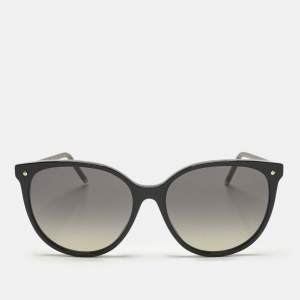 Louis Vuitton Black Gradient Monogram LV First Round Sunglasses 