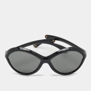 Pre Owned Louis Vuitton Black/Grey Z0263W Flore Carre Eye Sunglasses