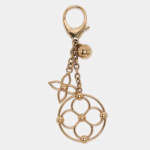 Pre Owned Louis Vuitton Bloomy Gold Tone Bag Charm