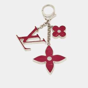 مملوكة مسبقًا Louis Vuitton Fleur De Epi Resin Silver Tone Bag Charm