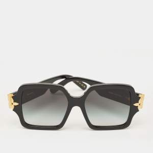 Pre Owned نظارة شمسية لوي فيتون ماي فلاور Z1750W سوداء متدرجة