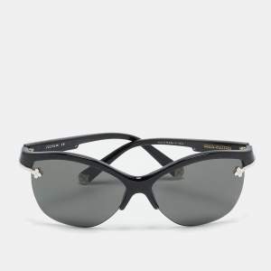 Pre Owned Louis Vuitton Black Z0294W Violette Half Rim Cat Eye Sunglasses