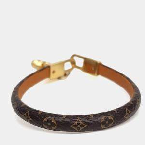 مملوكة مسبقًا Louis Vuitton Brown Monogram Vivienne Bracelet