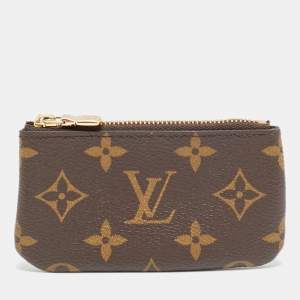 مملوكة مسبقًا علبة مفاتيح لوي فيتون قماش مونوغرام