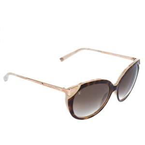 مملوكة مسبقًا Louis Vuitton Browm/Rose Gold Gradient Cateye Sunglasses