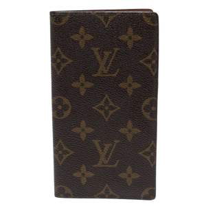 Pre Owned Louis Vuitton Monogram Canvas Pocket Agenda Cover