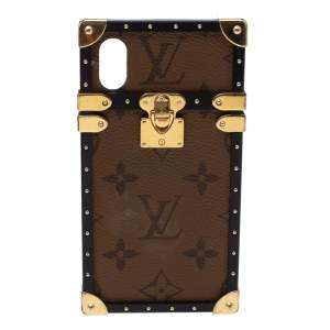 Pre Owned Louis Vuitton Reverse Monogram Eye-Trunk iPhone X Case 