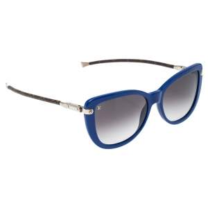 مملوكة مسبقًا Louis Vuitton Blue & Monogram Canvas/ Grey Gradient Z0745W Charlotte Sunglasses