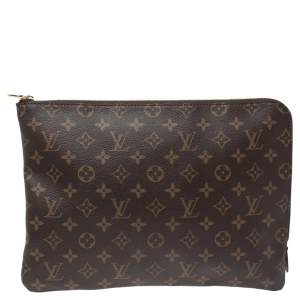 Pre Owned Louis Vuitton Monogram Canvas Poche Documents Portfolio Case