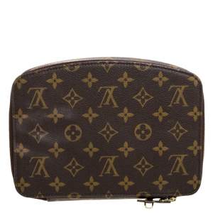 Pre Owned Louis Vuitton Monogram Canvas Monte Carlo Jewellery Box