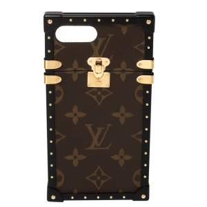 Pre Owned Louis Vuitton Monogram Canvas Eye Trunk iPhone 7 Plus Case