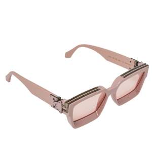 مملوكة مسبقًا Louis Vuitton Pale Pink/ Pink Z1324E 1.1 Millionaires Sunglasses