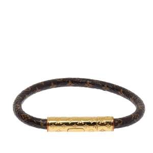 مملوكة مسبقًا سوار لوي فيتون أل في كونفيدنتيال كانفاس مونوغرامي بني