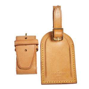 Louis Vuitton Vachetta Leather Luggage Name Tag