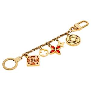 Pre Owned Louis Vuitton Fleur de Monogram Bag Charm