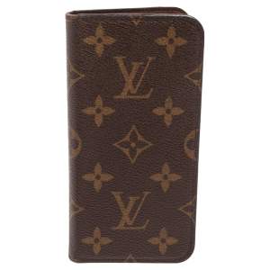 Pre Owned Louis Vuitton Monogram Canvas iPhone X/XS Folio