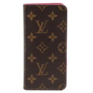 Pre Owned Louis Vuitton Monogram Canvas iPhone 6 Plus Folio