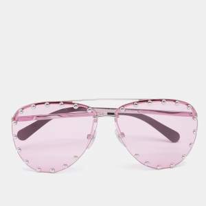 مملوكة مسبقًا Louis Vuitton Pink Limited Edition The Party Square Sunglasses 