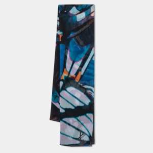 Pre Owned وشاح لوي فيتون حرير متعدد الألوان طباعة ثلاثية الأبعاد