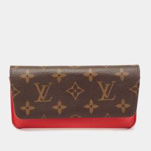 Pre Owned Louis Vuitton Monogram Woody Glasses Case