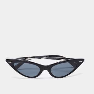 مملوكة مسبقًا Louis Vuitton Black Midnight Run Cat Eye Sunglasses