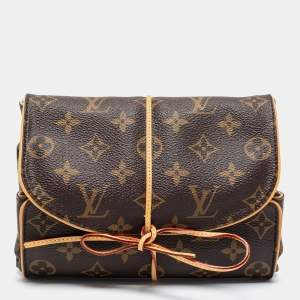 Pre Owned Louis Vuitton Monogram Canvas Folding Jewelry Case