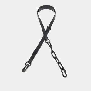مملوكة مسبقًا Louis Vuitton Black Leather Adjustable Shoulder Bag Strap