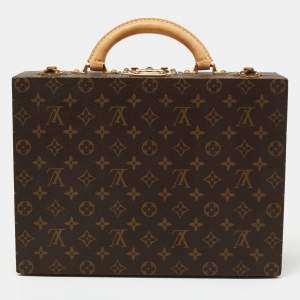 Pre Owned Louis Vuitton Monogram Canvas  Jewelry Case