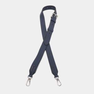 Pre Owned Louis Vuitton Navy Blue Leather Adjustable Shoulder Bag Strap