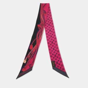 Louis Vuitton Pink Dreamonogram Silk Bandeau 