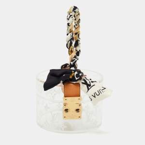 Louis Vuitton Monogram Plexiglass And Leather Box Scott