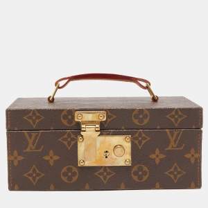 Pre Owned Louis Vuitton Monogram Canvas Boite A Tout Jewelry Case