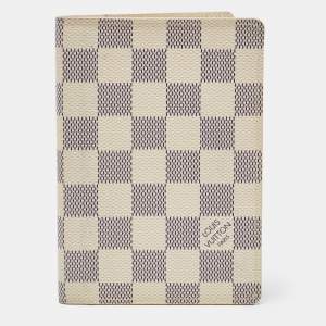 Louis Vuitton Damier Azur Canvas Passport Cover