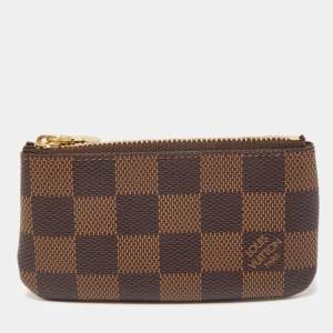 Louis Vuitton Damier Ebene Canvas Key Pouch
