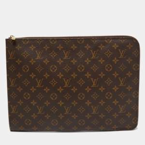 Louis Vuitton Monogram Canvas Poche Document Portfolio Case