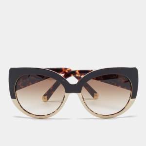 Louis Vuitton Brown/Cream Tortoise Z0588W Gradient Cat Eye Sunglasses