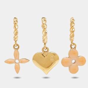 Louis Vuitton Love Letter Timeless Earrings Set (Set of 3)