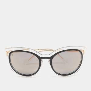 Louis Vuitton Black Mirrored Z0784W Willow Butterfly Sunglasses
