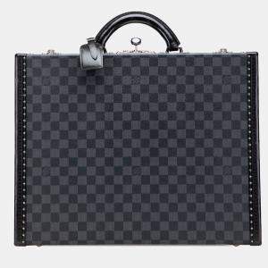 Louis Vuitton Black Damier Graphite President Classeur