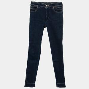 Louis Vuitton Blue Denim Skinny Jeans S Waist 26"