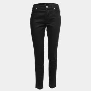 Louis Vuitton Black Stretch Denim Jeans M Waist 30"