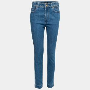 Louis Vuitton Blue Denim Skinny  Jean M Waist 30”