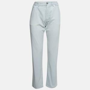 Louis Vuitton Light Blue Denim Regular Fit Jeans L Waist 34"
