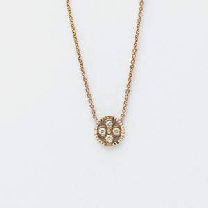 Louis Vuitton 18K Pink Gold Diamond Pandantif Blossom