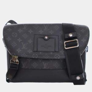 Louis Vuitton Black/Gray Monogram Canvas Voyager PM Messenger Bag